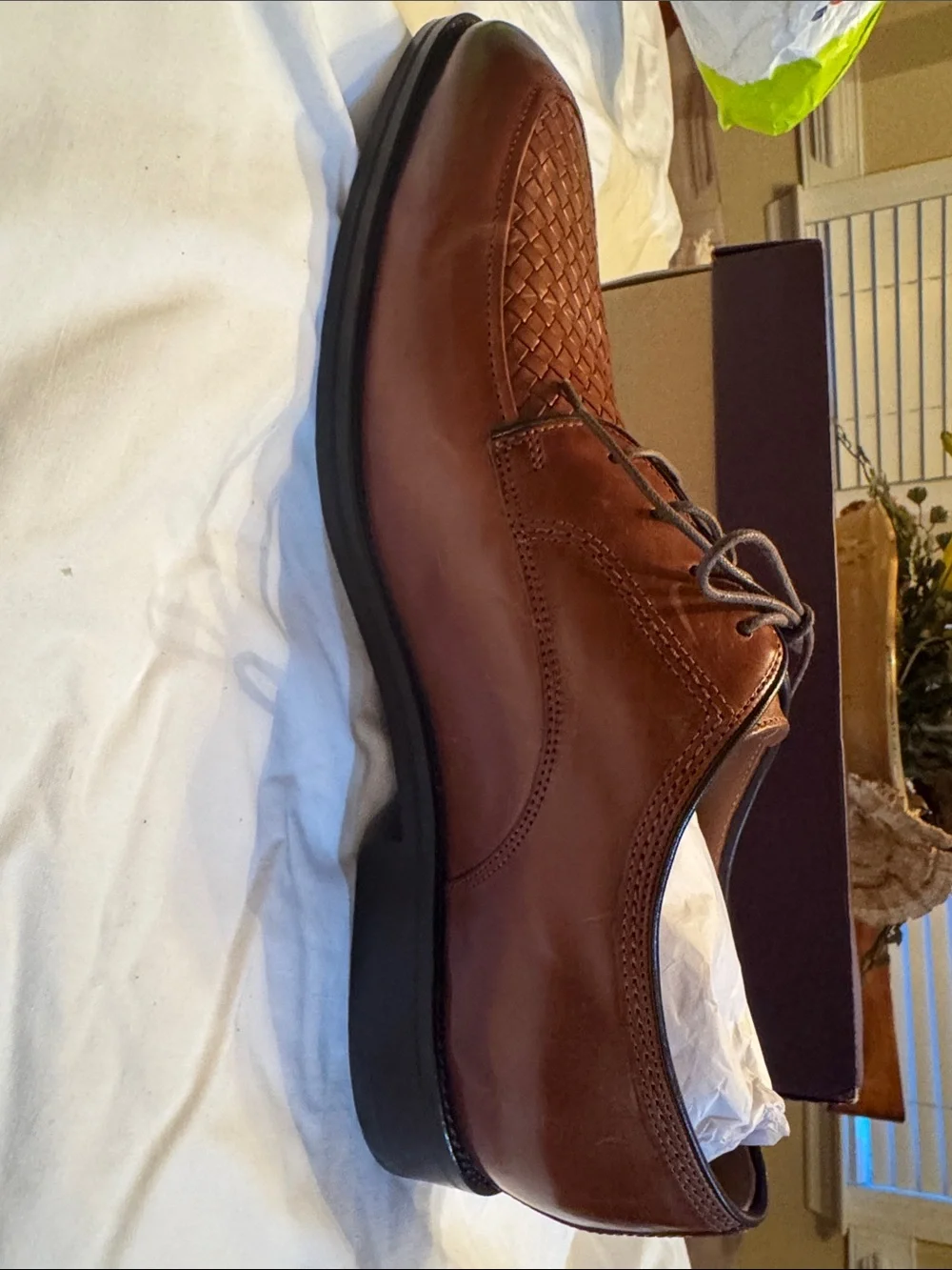 Johnston & Murphy smooth brown